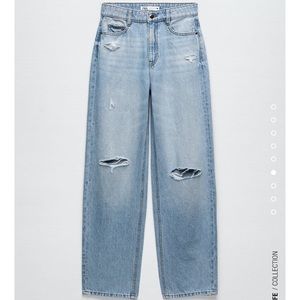 Zara straight leg jeans: never worn with tags